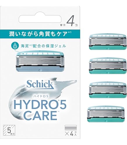 Amazon.co.jp: Schick(シック) ハイドロ5ナチュラル 替刃(4コ入) 髭